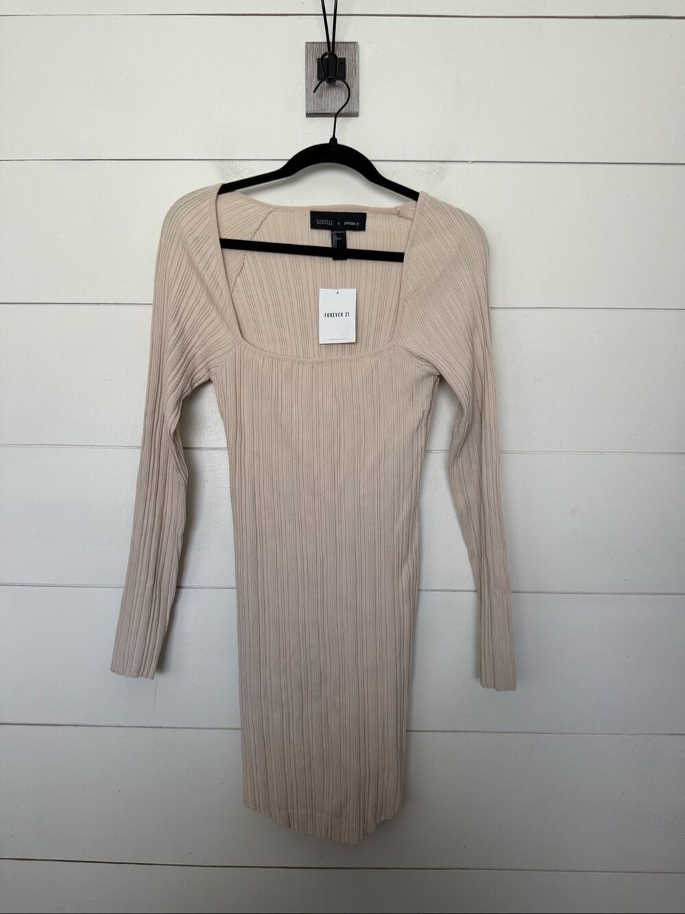Barneys New York x Forever 21 Women’s Large Tan Ribbed L New